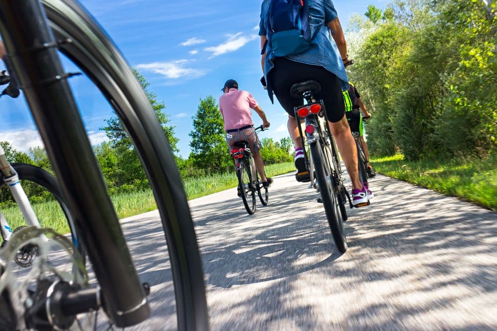 visite mesquer quimiac à vélo